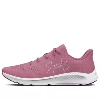 Кроссовки charged pursuit 3 'big logo - pink elixir' Under Armour, розовый