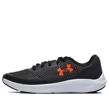 Кроссовки charged pursuit 3 'black white' Under Armour, черный