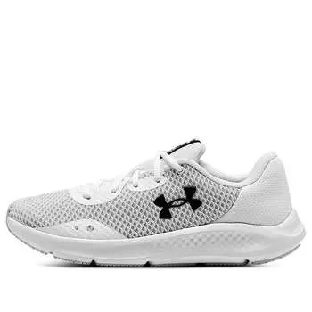 Кроссовки charged pursuit 3 'white black' Under Armour, белый
