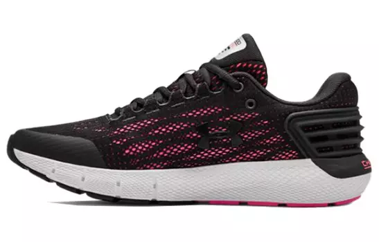 Кроссовки Charged Rogue 1 женские с низким верхом, черные/красные Under Armour
