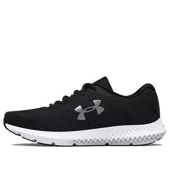 Кроссовки charged rogue 3 'black metallic silver' Under Armour, черный