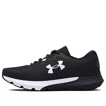 Кроссовки charged rogue 3 'black white' Under Armour, черный