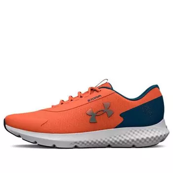 Кроссовки charged rogue 3 storm 'panic orange petrol blue' Under Armour, оранжевый