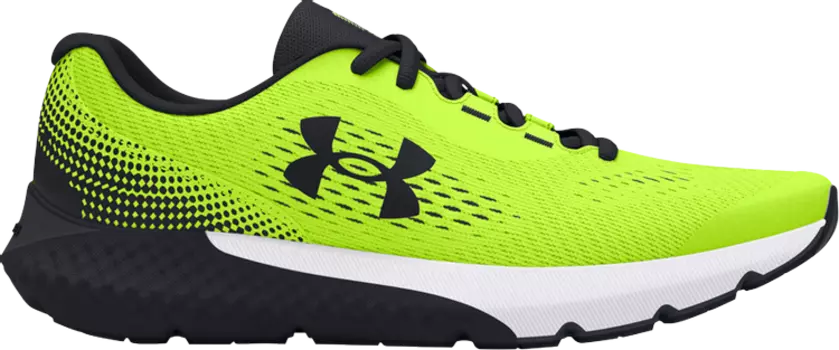 Кроссовки Charged Rogue 4 GS 'High Vis Yellow Black', желтый