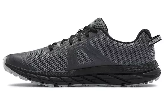 Кроссовки Charged Toccoa для бега унисекс с низким верхом, черные Under Armour