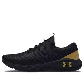 Кроссовки charged vantage 2 'black metallic gold' Under Armour, черный