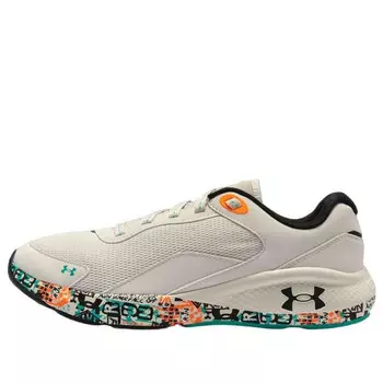 Кроссовки charged vantage 'lime white panic orange' Under Armour, белый