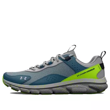 Кроссовки charged verssert speckle 'mod grey lime surge' Under Armour, серый