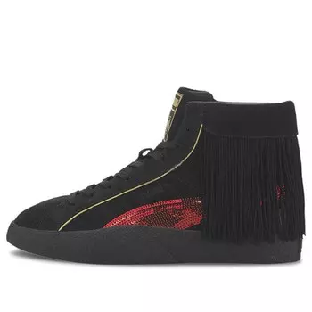 Кроссовки charlotte olympia x love 'black red' Puma, черный