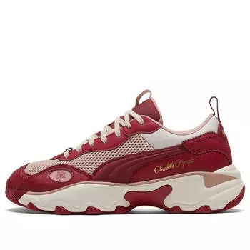 Кроссовки charlotte olympia x pulsar 'red dahlia' Puma, красный