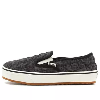 Кроссовки cheetah slip-er 2 low-top sneakers black/white Vans, черный