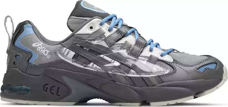 Кроссовки chemist creations x gel kayano 5 og 'carbon' Asics, серый