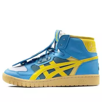 Кроссовки chemist creations x съемный логотип all court alpha l желтый Asics, синий