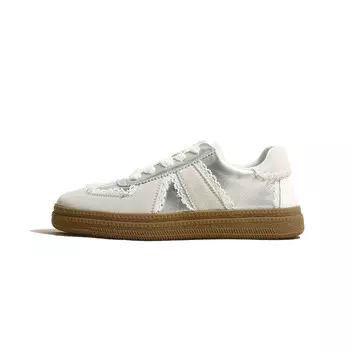 Кроссовки CHENTER KATER Skateboarding Shoes Women's Low-top, серебряный