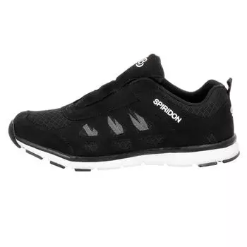 Кроссовки черные Boys Sneaker Spiridon Fit Slip BRÜTTING, черный