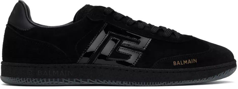 Кроссовки Черный лебедь Balmain, Noir