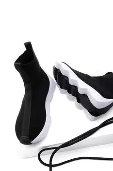 Кроссовки - Черный - На Танкетке Marjin