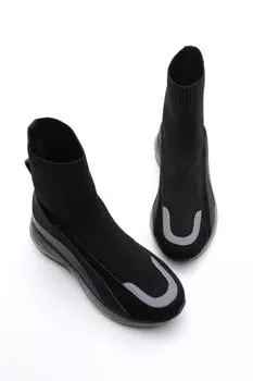 Кроссовки - Черный - Плоская подошва Marjin, черный