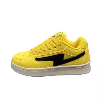 Кроссовки CHERRY&KALIKA Skateboarding Shoes Women's Low-top Black, цвет Bumble Bee