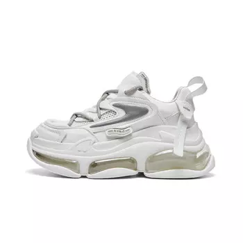 Кроссовки CHERYKALLY Chunky Sneakers Women's Low-top White, белый