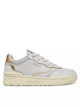 Кроссовки Chester Distress W Pls00033 Pepe Jeans, белый