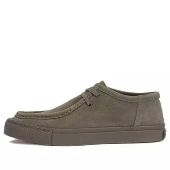 Кроссовки chevron & star moccasins skateboarding ox 'olive green' Converse, зеленый