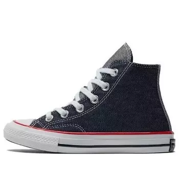 Кроссовки chick 70 high 'demin black' Converse, черный