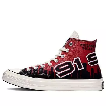 Кроссовки chinatown market x chuck 70 high 'bulls championship jacket' Converse, черный