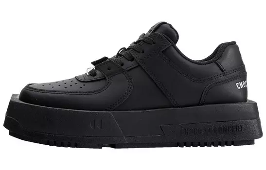 Кроссовки CHOCO CONCERT Stylish Skateboarding Shoes Unisex Low-top Black, цвет The night fog is dark