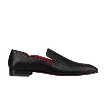 Кроссовки Christian Louboutin Dandy Chick Orlato Flat 'Black Lin Loubi', черный