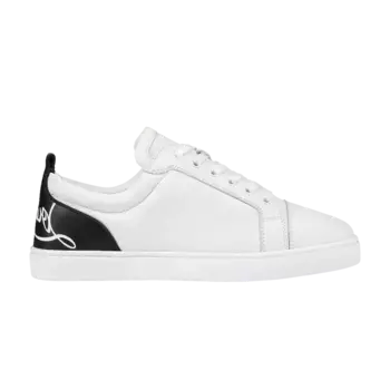 Кроссовки Christian Louboutin Fun Louis Junior White Black, белый