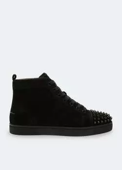 Кроссовки CHRISTIAN LOUBOUTIN Lou Spikes sneakers, черный