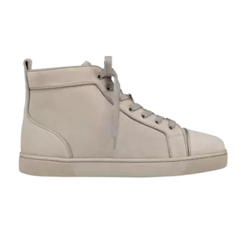 Кроссовки Christian Louboutin Louis Flat High 'Grey', серый