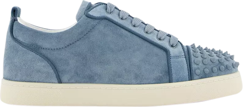 Кроссовки Christian Louboutin Louis Junior Spikes Orlato 'Titan', синий