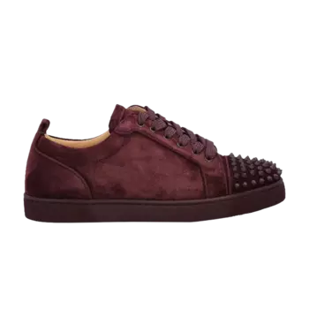 Кроссовки Christian Louboutin Louis Junior Spikes Orlato Flat, фиолетовый