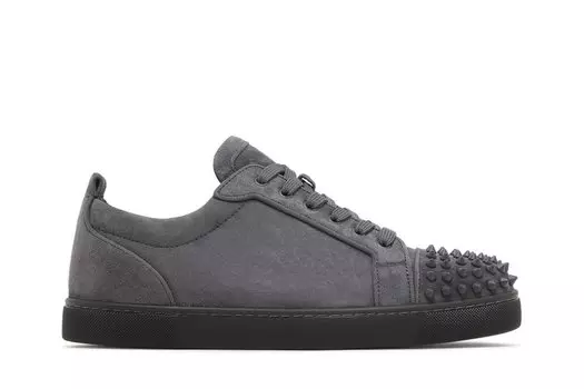 Кроссовки Christian Louboutin Louis Junior Spikes Orlato, серый