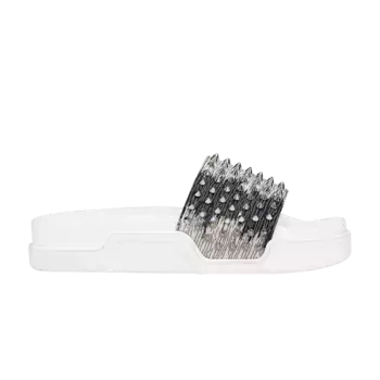 Кроссовки Christian Louboutin Pool Fun Slide Denim Silver, серебряный