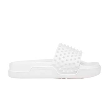 Кроссовки Christian Louboutin Pool Fun Slide 'White', белый