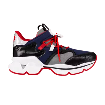 Кроссовки Christian Louboutin Red Runner 'Black Navy', черный