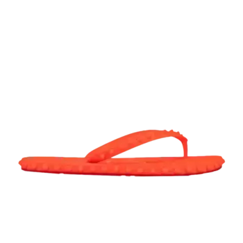 Кроссовки Christian Louboutin Super Loubi Flip Flop Fluo Orange, оранжевый