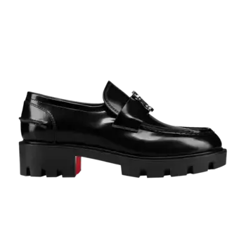 Кроссовки Christian Louboutin Wmns Moc Lug Flat Black, черный