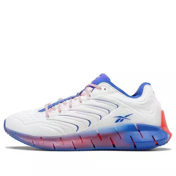 Кроссовки chromat x zig kinetica 'white acid blue' Reebok, белый