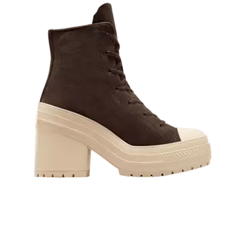 Кроссовки Chuck 70 De Luxe Heel Platform High 'Coffee Break', коричневый