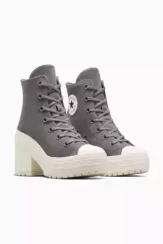 Кроссовки Chuck 70 De Luxe на каблуке Converse, серый