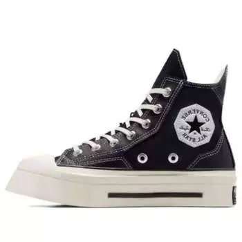 Кроссовки chuck 70 de luxe squared high top 'black' Converse, черный