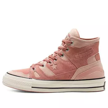 Кроссовки chuck 70 e260 high 'earth tone suede - pink sandstone' Converse, красный