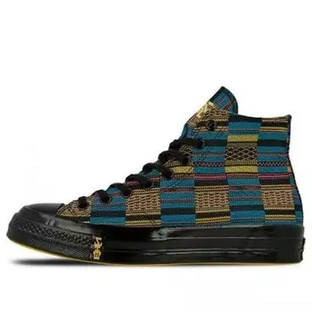 Кроссовки chuck 70 hi 'black history month' Converse, черный