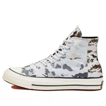 Кроссовки chuck 70 hi 'camo' Converse, белый
