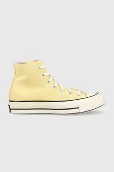 Кроссовки Chuck 70 HI Converse, желтый