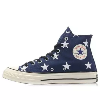 Кроссовки chuck 70 hi 'navy stars' Converse, синий